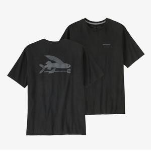 Patagonia Men’s Flying Fish Responsibili-Tee® black Medium Regular Fit